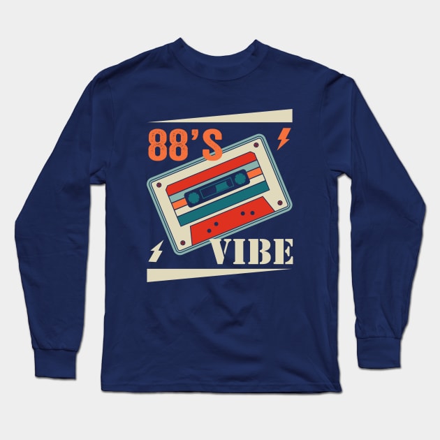 88’s Old Vibe Long Sleeve T-Shirt by Ortumuda